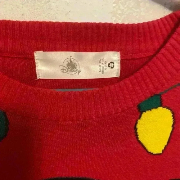 NEW Disney Store Mickey Mouse Holiday Christmas Sweater Size 4L Unisex - Picture 2 of 5